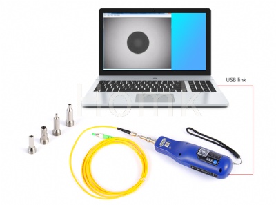 Fiber Optic Inspection Microscope HK-400P For PC Type