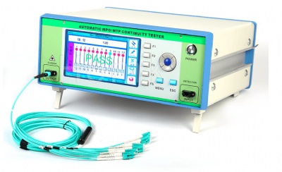 Automatic MPO MTP Patch Cord Polarity Tester 12 Core